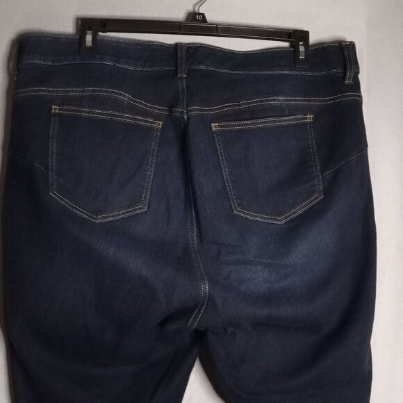 Torrid Bombshell Premium Stretch Women's Skinny Dark Wash Denim Jeans Size 22T - Picture 5 of 8